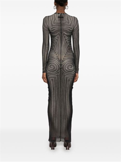 Mesh Long Dress JEAN PAUL GAULTIER | 2534FRO390T587000203